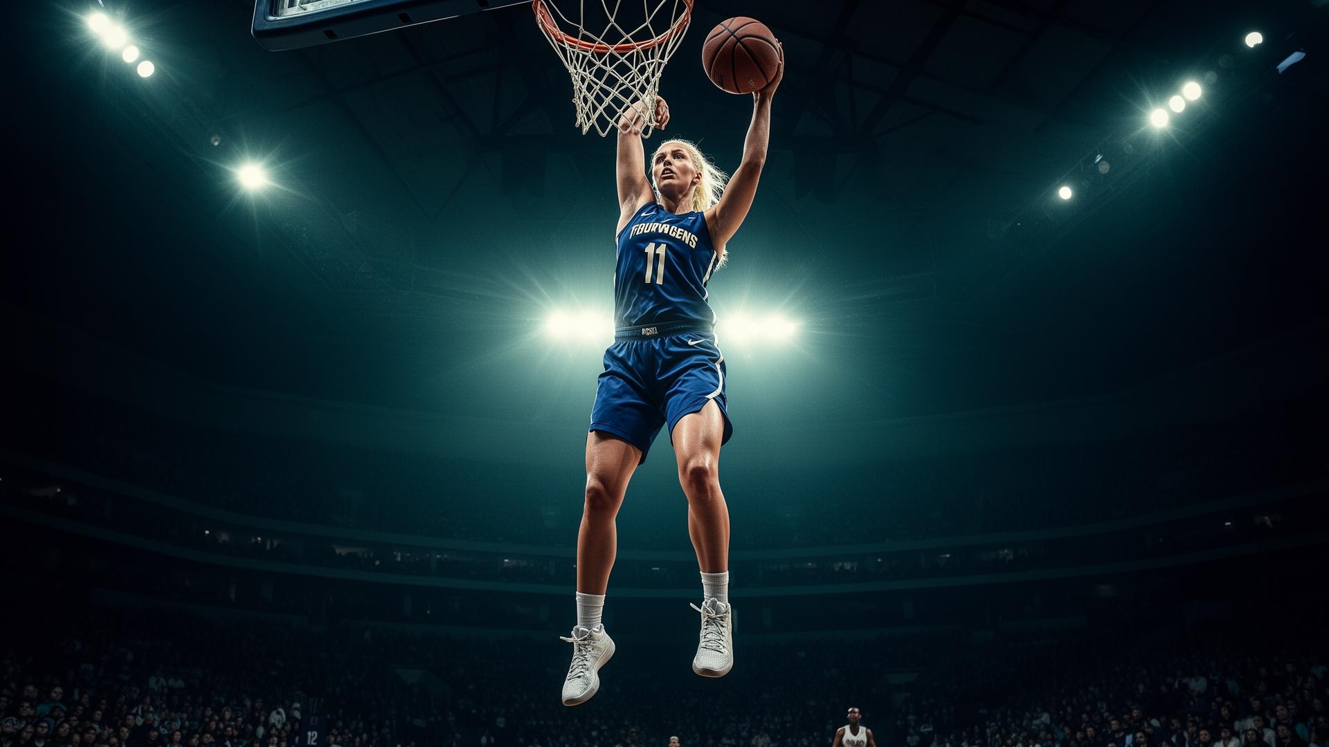 Sophie Cunningham in motion