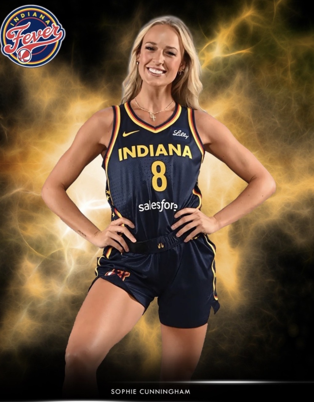 Fever season. #8 lit up.